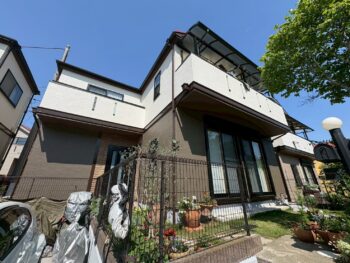 二度目のご依頼丁寧塗装工事